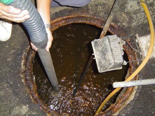 峨边隔油池清理